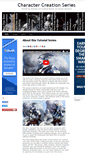 Mobile Screenshot of charactercreationseries.com